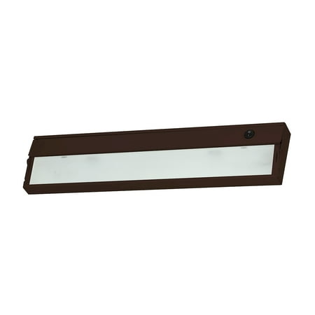 

Elk Home ZeeLite 2-Light Under-cabinet Light in Bronze with Diffused Glass