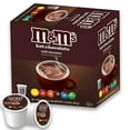 thumbnail image 3 of M&M's Milk Chocolate Hot Chocolate Single Serve Pods with Marshmallows – 18 Count – Compatible with Keurig Brewers, 3 of 7
