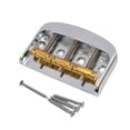 thumbnail image 1 of arctrm Electric Guitar Bridge Fixed Guitar Bridges Set Replacement Part Hardtail Roller silver, 1 of 10