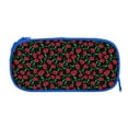 thumbnail image 3 of Vsdgher Cherry Print Large Capacity Pencil Case Pouch with Zipper, Portable Aesthetic Big Capacity Pencil Cases Pen Office Travel Stationery Bag, 3 of 8