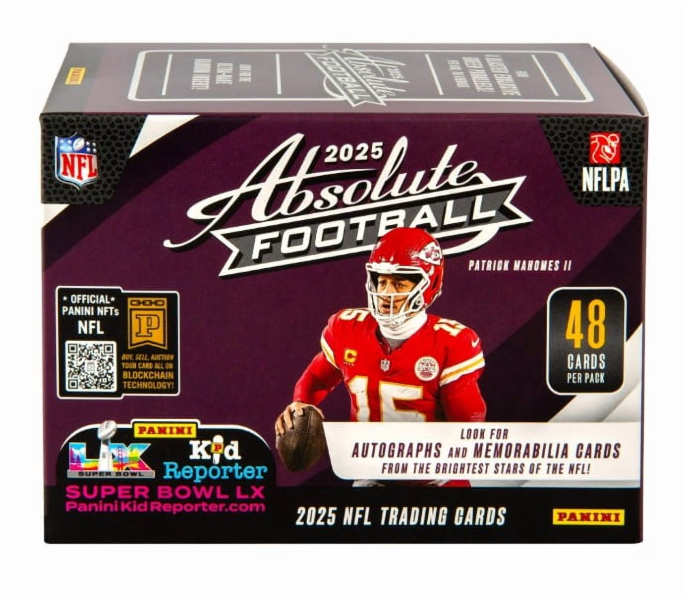 2025 Panini Absolute Football Trading Card Blaster Box