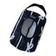 thumbnail image 1 of Dispensador de toallitas húmedas reutilizable con diseño de lazo, bolsa de pañuelos y estuche para toallitas húmedas. Negro, 1 of 9