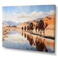 thumbnail image 2 of Designart "Silk Road Asian Painting VIII" Asian Canvas Art Print, 2 of 5