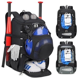Générique Baseball Equipment Bag, Waterproof Baseball & Softball