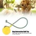 thumbnail image 4 of Doggie Disc Ball Small Dogs, Exercise and Reward Tool Ball On Rope Dog Toy Tether Tug Outdoor Dog Toy Rope and Ball Dog Toy for Dog Training, Agility, Pull, and Tug of War, 4 of 7