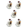 thumbnail image 1 of Maytalsory Charming Farm Yard Art Sculptures Sturdy Resin Craft For Garden Decor With Endless Fun Chicken A 5Set, 1 of 6