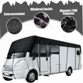 thumbnail image 4 of TOPCHANCES RV Cover RV Travel Trailer Cover - Heavy Duty Upgraded Waterproof 210D Oxford Camper Cover All Season Protection, UV Resistant with Storage Bag, 11.5x3m/39.3x9.8ft, 4 of 24