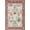 Burgundy, Rust, White / Goff, variant on BoutiqueRugs Brend Farmhouse Area Rug - Beige, Blue - 2' x 3'