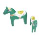 thumbnail image 5 of Animal Carving Ornaments, Animal Sculpture Traditional Graphic Decals Lovely Hand Painted Patterns For Housewarming Gifts For Bookcase Decoration ANGGREK No, 5 of 8