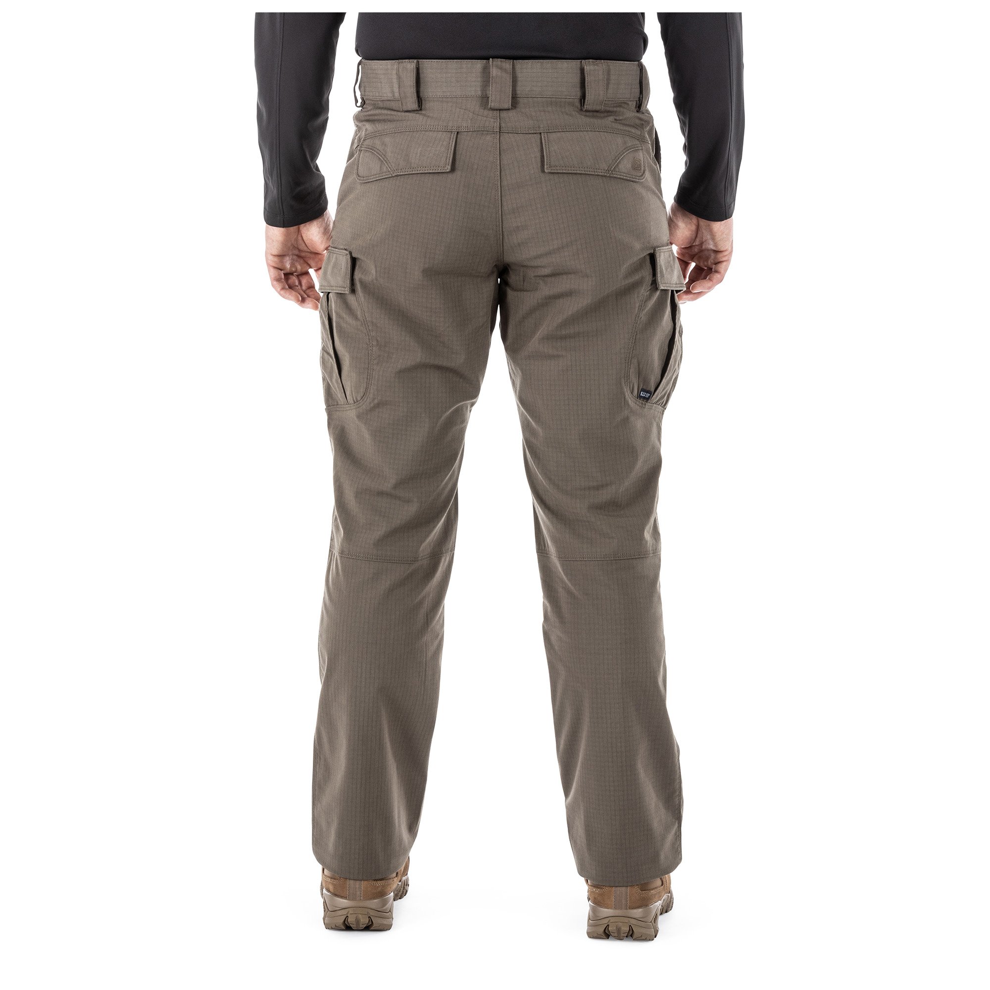 5.11 Work Gear Men's Stryke Pants, Adjustable Waistband, Stretchable Flex-Tac Fabric, Storm, 40W x 32L, Style 74369 - image 3 of 7