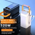 thumbnail image 3 of Gijjgole Portable Charger 60000 mAh 120W Super Fast Charger Outdoor Camping Live Power Bank, Power Station LED Display External Battery Pack, Compatible with All Smartphones, 3 of 9