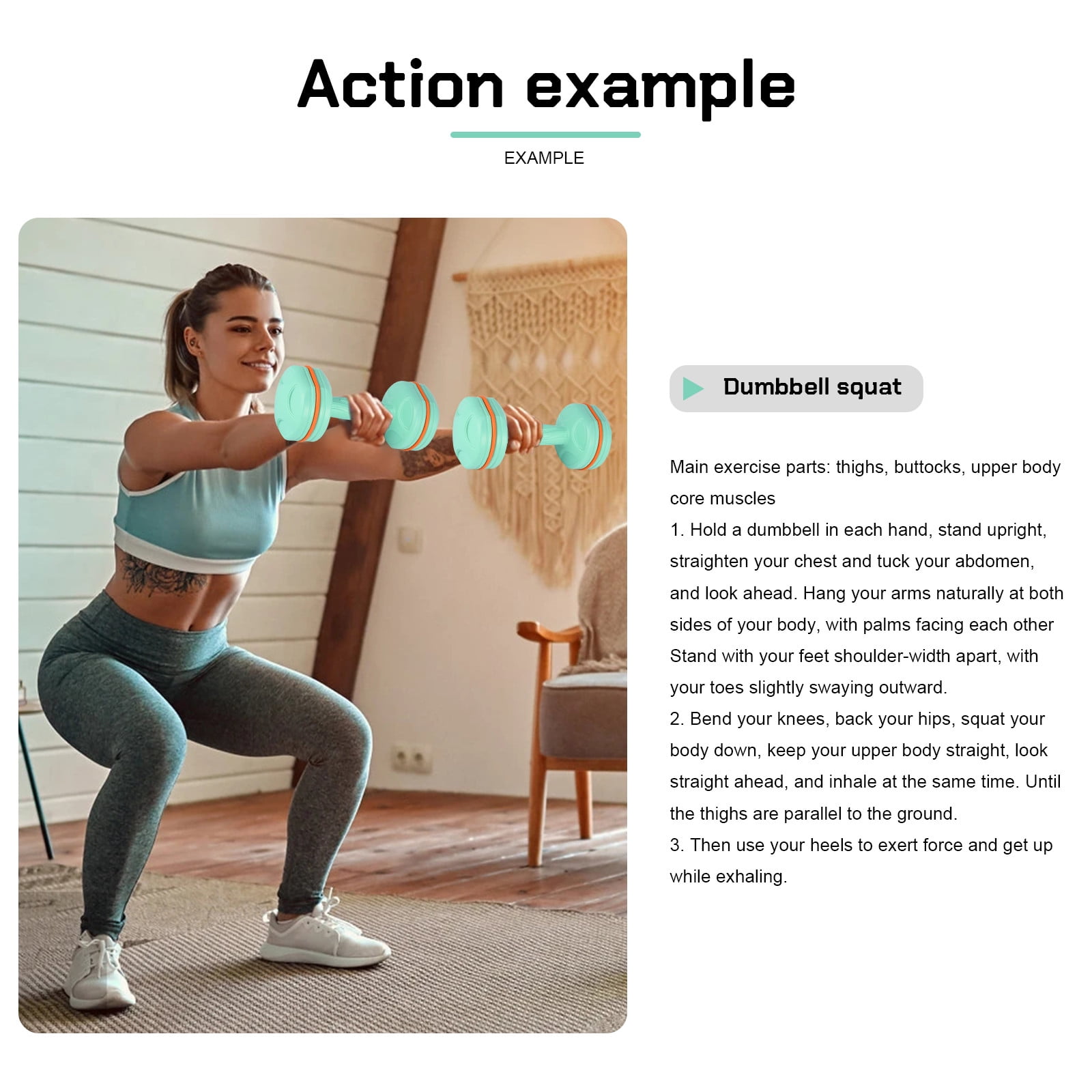 Guzom Exercise & Fitness- A Pair Dumbbell Barbell Neoprene Coated Weights 2 KG Blue