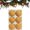 Honey, variant on Meottam 6 Pack Velvet Christmas Balls Ornaments Christmas Tree Decorations 2.4" Flocked Christmas Hanging Balls for Xmas Decorative Hanging Ornaments Holiday Party Family Gathering (Cream)