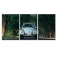 thumbnail image 2 of wall26 - 3 Piece Canvas Wall Art - Vintage Car Driving The a Lane with Trees - Modern Home Art Stretched and Framed Ready to Hang - 24"x36"x3 Panels, 2 of 4