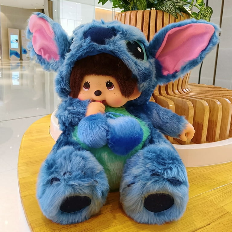 Purple) New Kawaii Fashion Monchhichi Stitch Plush Doll Cute Monchhichi Toy  Kiki Doll Gift on OnBuy