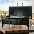 Megamaster 2Burner Propane Gas Tabletop Griddle
