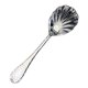 thumbnail image 3 of Cuchara grande para servir cubiertos forma de concha fácil de limpiar acero inoxidable martillado Plata, 3 of 9