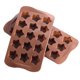 thumbnail image 3 of Molde de silicona de 15 cavidades para chocolate, dulces y decoraciones para pasteles Delicias para hornear en forma de estrella, 3 of 6