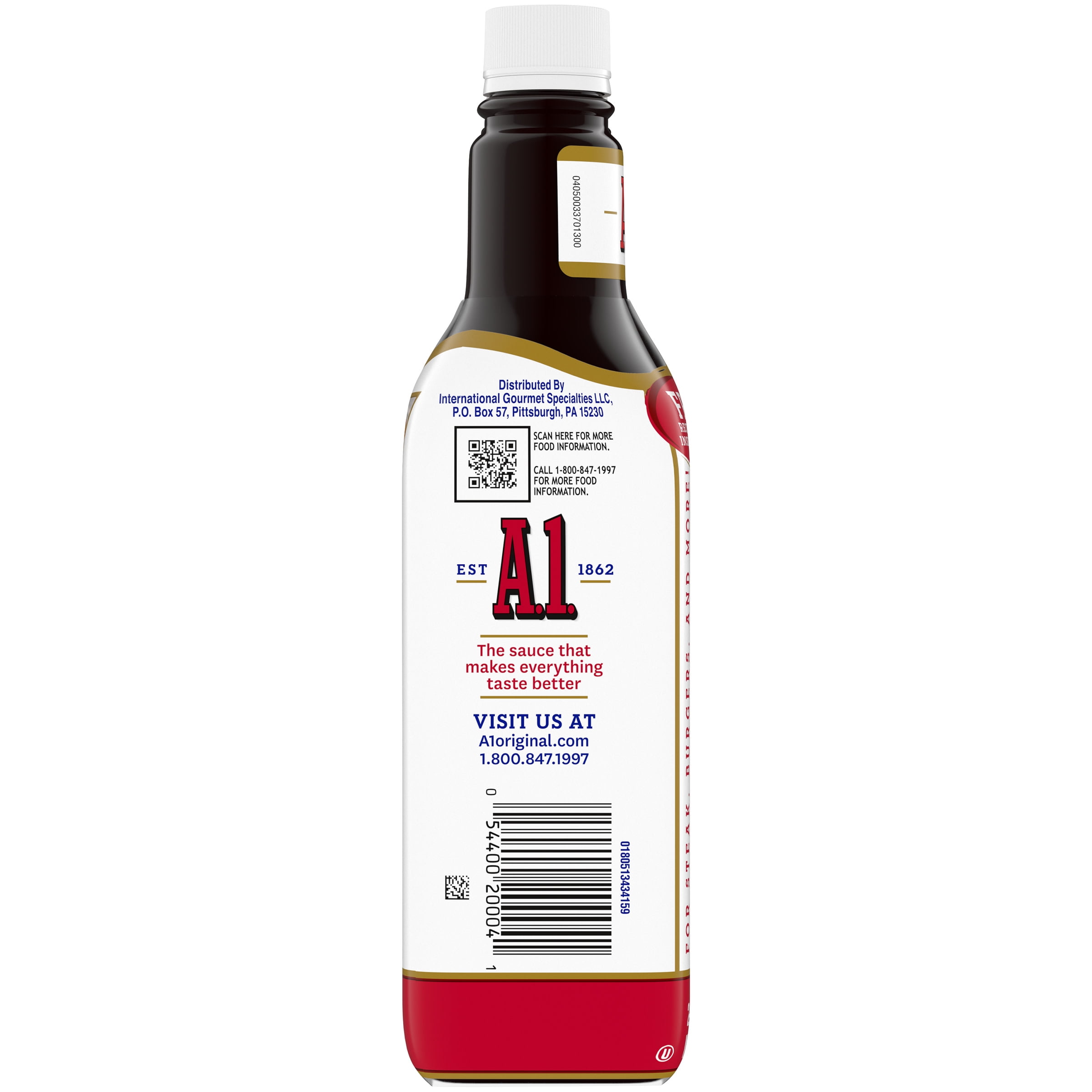 A-1 Steak Sauce 2oz (12 Pack) Mini Travel Sized Bottles - Sauce&Toss