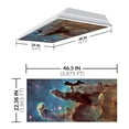 thumbnail image 2 of Octo Lights - Fluorescent Light Covers - 2x4 Flexible Ceiling Light Filters - For Classrooms and Offices - Astronomy 022, 2 of 7