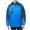 Blue, variant on BADHUB Men's Big & TAll Coat Fleece Lined Rain Jacket Adjustable Cuffs Winter Warm Coat Waterproof Windbreaker Outdoor Hooded Softshell Jacket Color Block Coat Winter Clearance