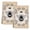 Brown, variant on Vintage Bees Crowns Kitchen Towels Set of 4, Retro Leaves Rings Gray Wooden Absorbent Dish Towels for Kitchen, Microfiber Hand Towel, Quick Drying Tea Towel for Cleaning Decorative Dishcloths