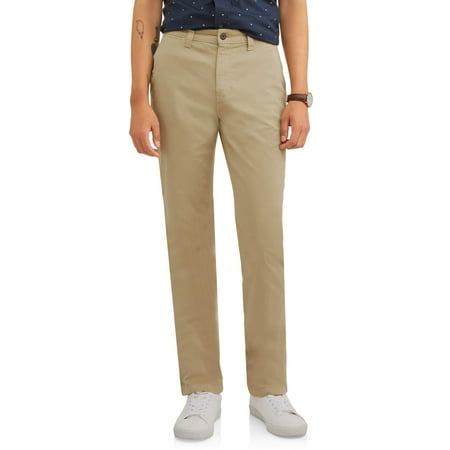 George Men's Slim Straight Chino Pant (Best Slim Fit Mens Dress Pants)
