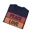 thumbnail image 4 of Peace Love Dogs Kayak Kayaking Kayaker Boating Lover TShirt, 4 of 4