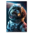 thumbnail image 3 of Shih Tzu Space Poster Wall Art Funny Dog - Shih Tzu Dog Canvas Wall Art For Bedroom Decor - Vertical Wall Art - Dog Room Decor Posters, 3 of 6