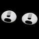 thumbnail image 4 of 1 par de almohadillas antideslizantes de silicona suave para auriculares blanco Sunnimix Consejos para auriculares, 4 of 8