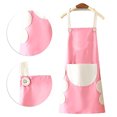 thumbnail image 1 of Delantal de cocina, delantal de cocina impermeable, delantales antipolvo con bolsillos, delantal para mujer, mejora tu experiencia, 1 of 12