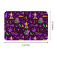 thumbnail image 3 of Disketp Mardi Gra2 Mat For Front Door Outside - Doormat Outdoor Entrance - Welcome Mats Outdoor,Outside Entry And Outdoor Entrance 16''X24'', 3 of 9