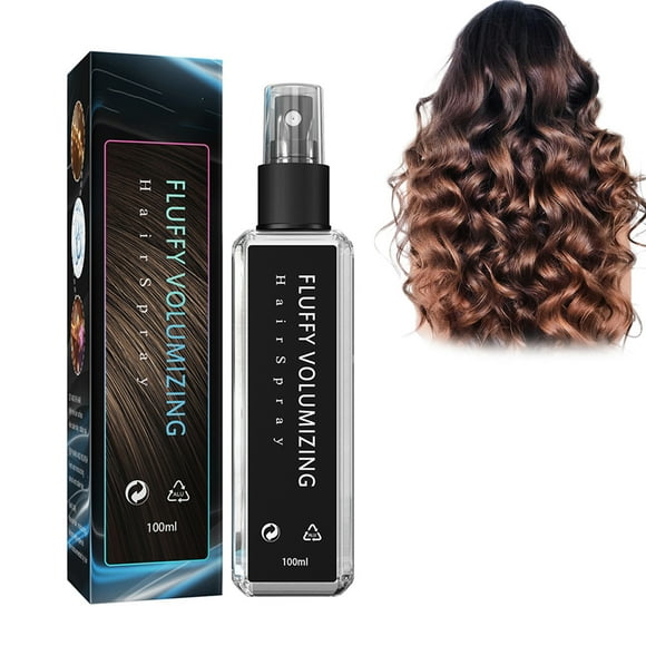 Fluffy Volumising Hair Spray 100ml Pump Hair Extra Volume Spray Non Greasy Non Sticky Hair Styling Volume Spray Long Lasting