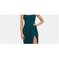 thumbnail image 5 of XSCAPE Womens Black Slitted Sleeveless Scoop Neck Full-Length Formal Sheath Dress 12, 5 of 6