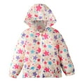 thumbnail image 1 of QIPOPIQ Girls Clothes Clearance Spring And Autumn Infant Toddler Baby Long Sleeve Hooded Collar Romper Bodysuit Jumpsuit, 1 of 9