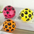 thumbnail image 4 of Bouncing Space Ball, Sport Training Lightweight Extreme High Bouncing Ball Easy To Catch Hand Eye Coordination Stress Relief 66mm  for Parent Child, 4 of 7