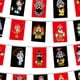 thumbnail image 2 of Bandera De La Máscara De La Ópera De Beijing Poliéster Beijing Opera Máscara Decoración Banderas Dibujos animados coloridos para habitaciones de hotel (B) Hugtrwg Libre de BPA, 2 of 6