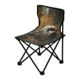 thumbnail image 2 of WOBOGO Abandoned Airplane Camping Chair Convenient Four Corner Backrest Folding Stool Can Hold Up to 220lbs, 2 of 8
