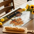 thumbnail image 5 of Fall Placemats Set of 6 Pumpkin Truck Place Mats Thanksgiving Placemat Autumn Maple Leaves Tree Table Mats for Dining Kitchen Table Holiday Dinner Party Home Fall Decorations 13x19 Inch, 5 of 8