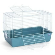 Angle View: Prevue Pet Products Small Animal Tubby Cage - Ice Blue