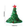 thumbnail image 3 of Darzheoy Christmas Hats Funny Xmas Santa Claus Hat Christmas Tree Hat Holiday Hats for Christmas Xmas Holiday Winter Theme Party Supplies Props, 3 of 6