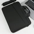 thumbnail image 1 of up to 65% Off WIZUTIZ -lightweight Laptop Bag Suitable For Many Brands And Sizes Of Notebook Computers And Can Also Hold Variety Of Small Accessories Convenient To Use Black, 1 of 5