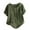 Army Green, variant on Xuewenshw Women Flowers Printed And Linen Loose Casual Shirts Turtle Neck Long Sleeve Shirt Women