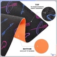 thumbnail image 3 of 32"x20" Door Mat Mat Absorbent & Non-Slip Entryway Rug Washable Floor Mat Neon Hearts and Arrow, 3 of 8