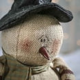 thumbnail image 2 of 22 Inch Rustic Burlap Weighted Snowman Doll by Factory Direct Craft: A Charming Addition to Your Winter Décor, 2 of 5