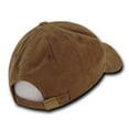 thumbnail image 3 of Decky 231 6 Panel Low Profile Structured Corduroy Cap-Coyote, 3 of 4
