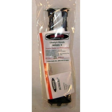 Harris BiPod Hinged Base 12-25 inches S-25