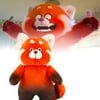 Turning Red Toys,Turning Red Plush,13in Turning Red Panda, Adorable Raccoon Stuffed Plush Doll, Soft Throw Pillow, Suitable for Fan Kids Gift, Turn Red for Kids