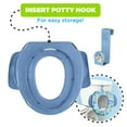 thumbnail image 4 of Bluey Soft Potty Training Seat for Toddlers with Hanging Hook, Fits Standard Toilets, 4 of 8