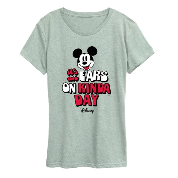 Disney - Ears on Kinda Day - Women's Short Sleeve Graphic T-Shirt